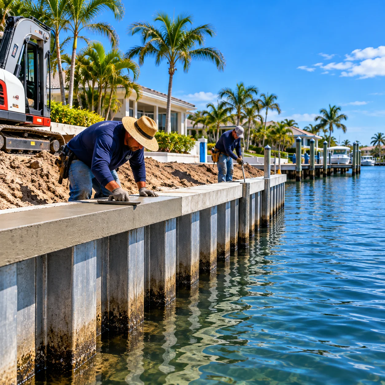 Our Marine Construction Services in Fort Myers, FL
